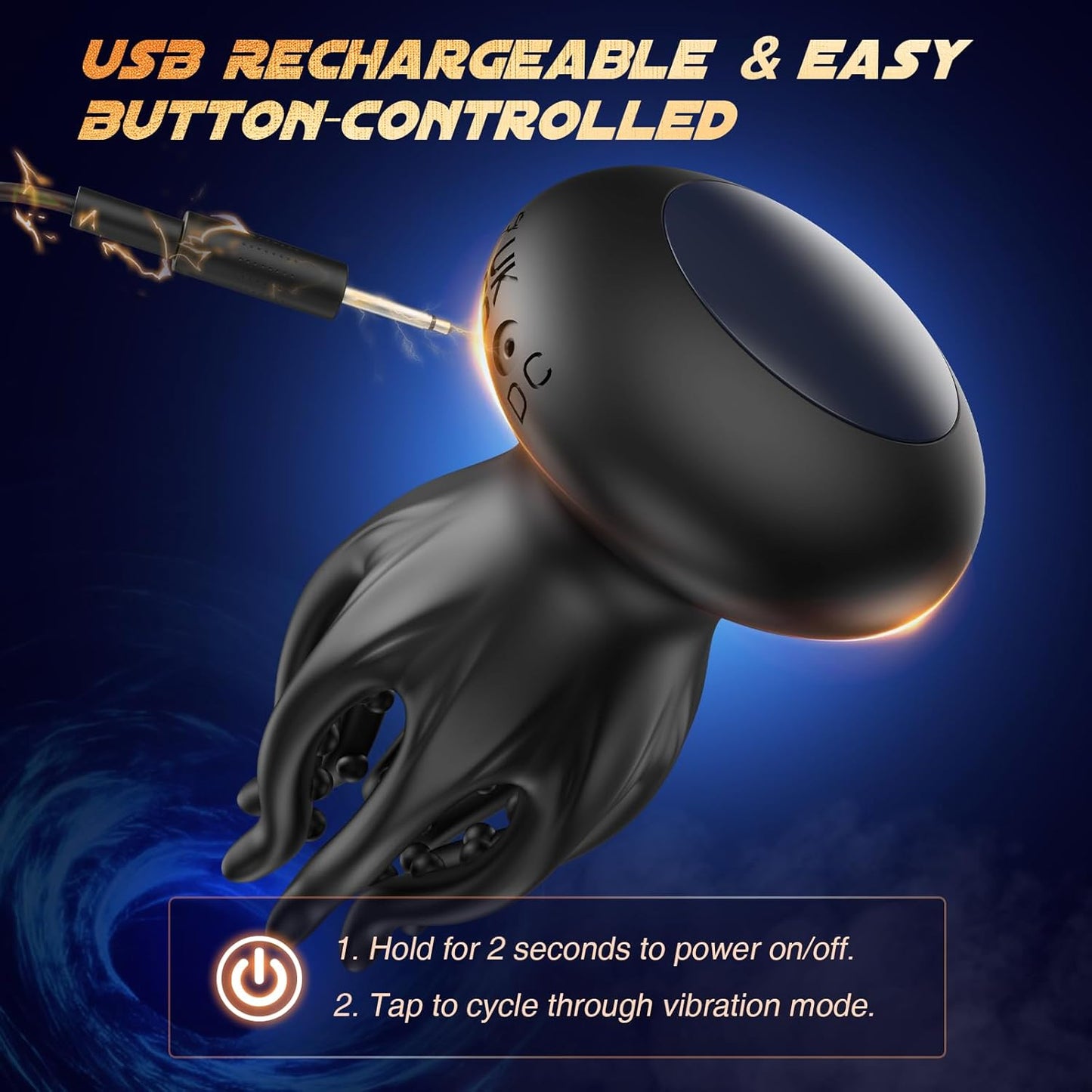 💥 2026 m. ribotas kiekis: 75 % ️NUOLAIDOS 💦 KRAKEN Suptruck™ X10 Unisex 360° vibratorius📱 32 masažuojančios rutuliukai ir 10 režimų