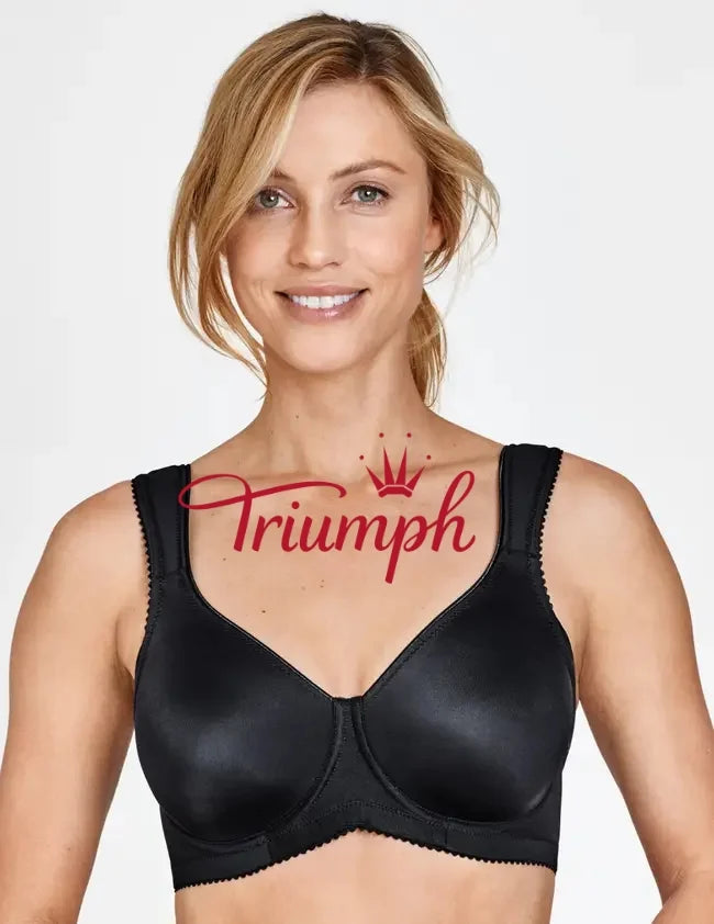 Triumph - (4 vnt.) Paprasta liemenėlė su pilnais kaušeliais