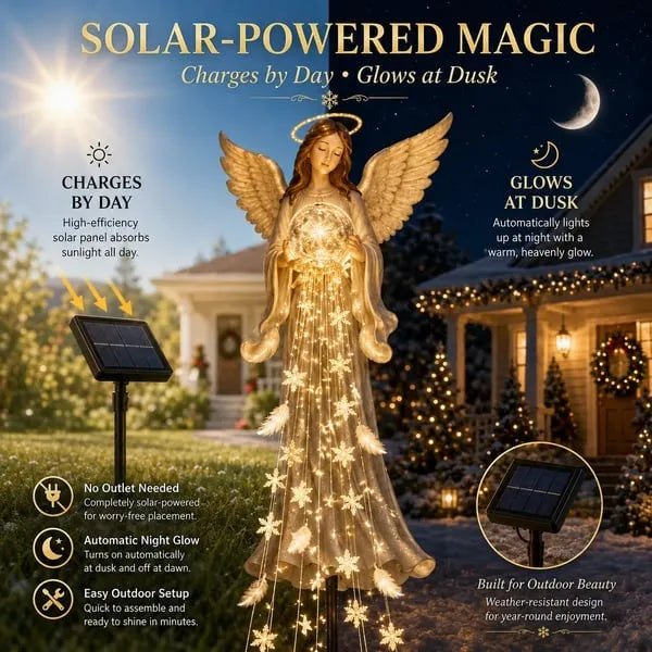 🎁 Tik šiandien: 49% nuolaida ✨ Solar Angel Garden Lamp atminimui 👼