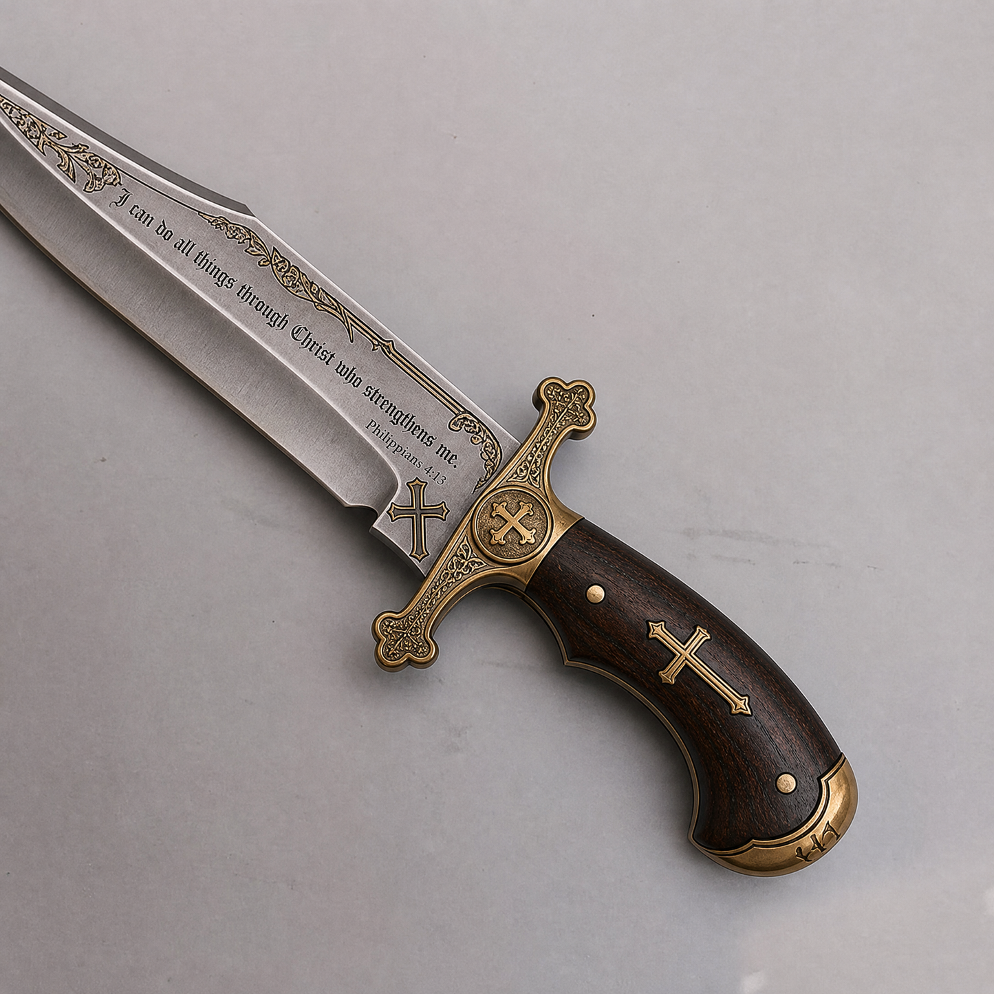 Bowie Full Tang peilis – individualus išgyvenimo peilis DK-032