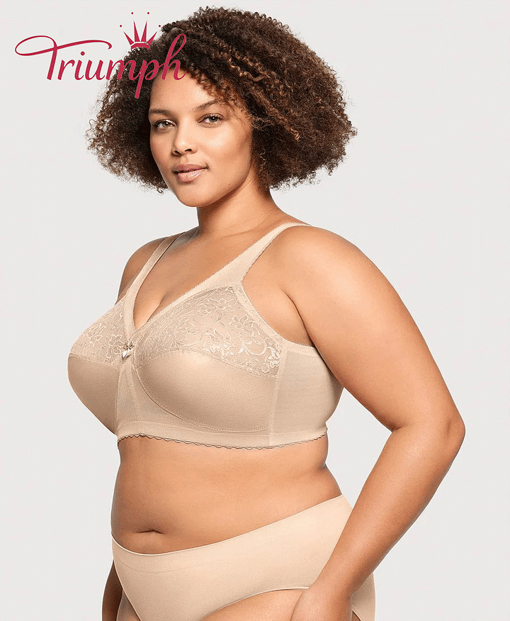 Triumph“ 4 vnt.🔥 nėriniuotų liemenėlių rinkinys