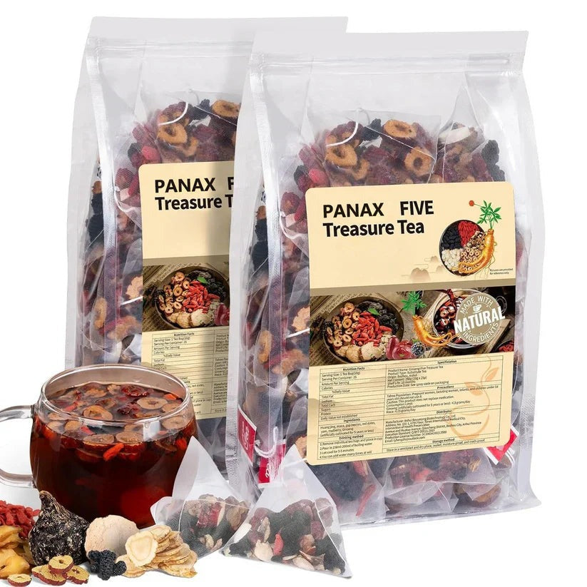 🌿 Panax & Mulberry žolelių arbata