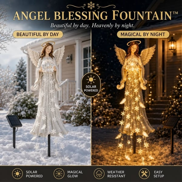 🎁 Tik šiandien: 49% nuolaida ✨ Solar Angel Garden Lamp atminimui 👼