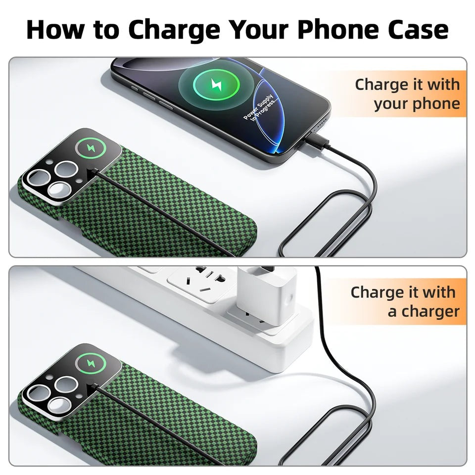 Global Limited Edition magnetinis ateities technologijos išmanusis apsauginis dėklas (suderinamas su "iPhone 17-12")