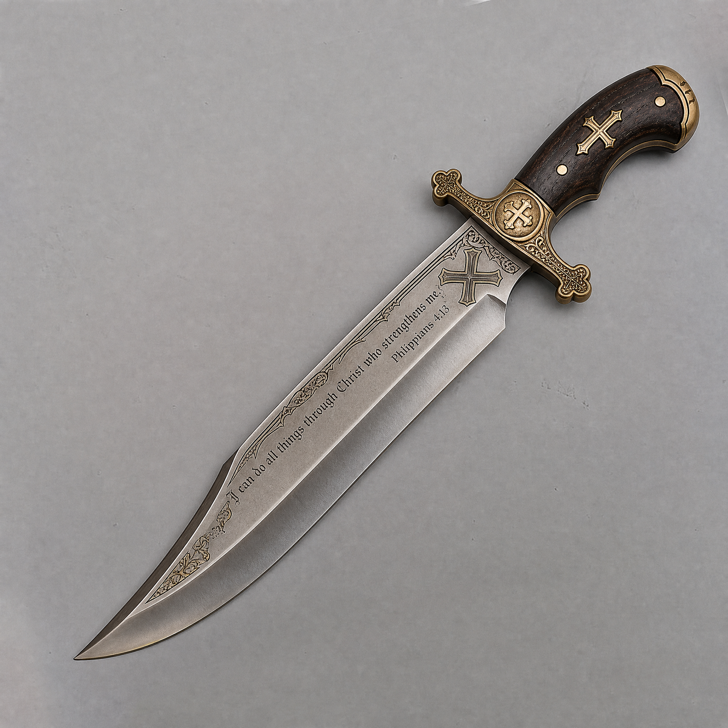 Bowie Full Tang peilis – individualus išgyvenimo peilis DK-032