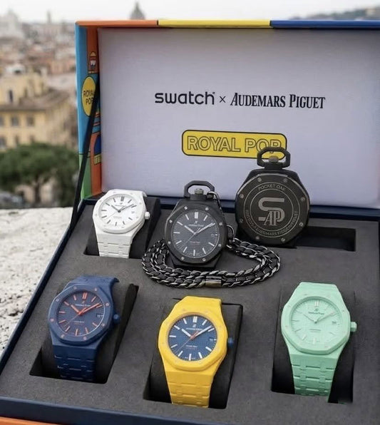 Žepne in ročne ure Swatch & Audemars Piguet