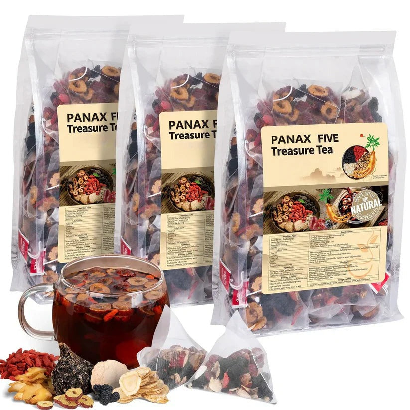 🌿 Panax & Mulberry žolelių arbata