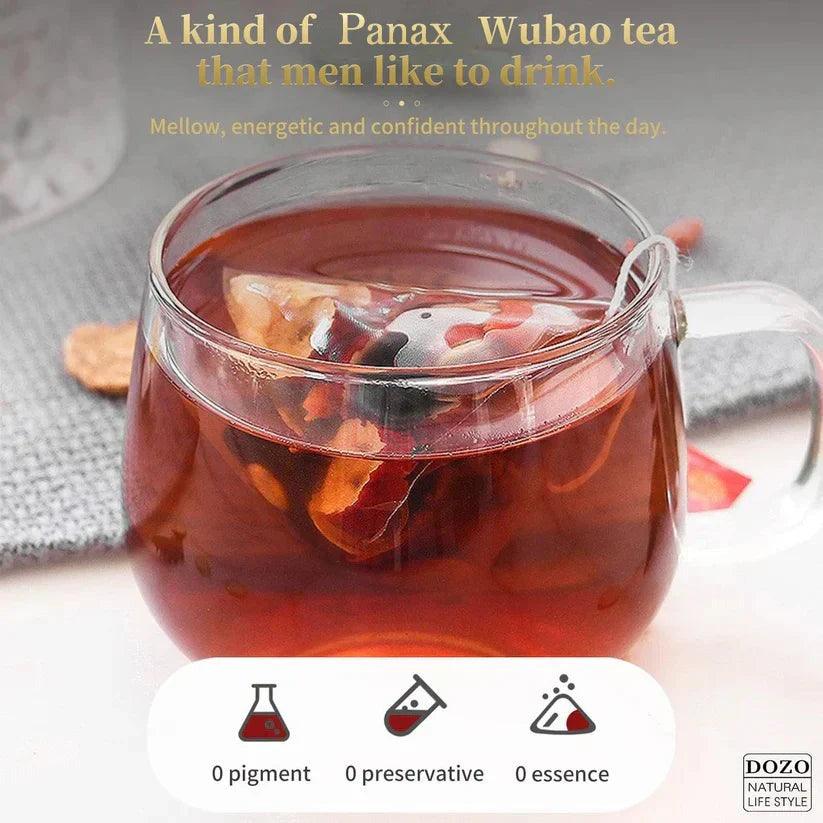 🌿 Panax & Mulberry žolelių arbata