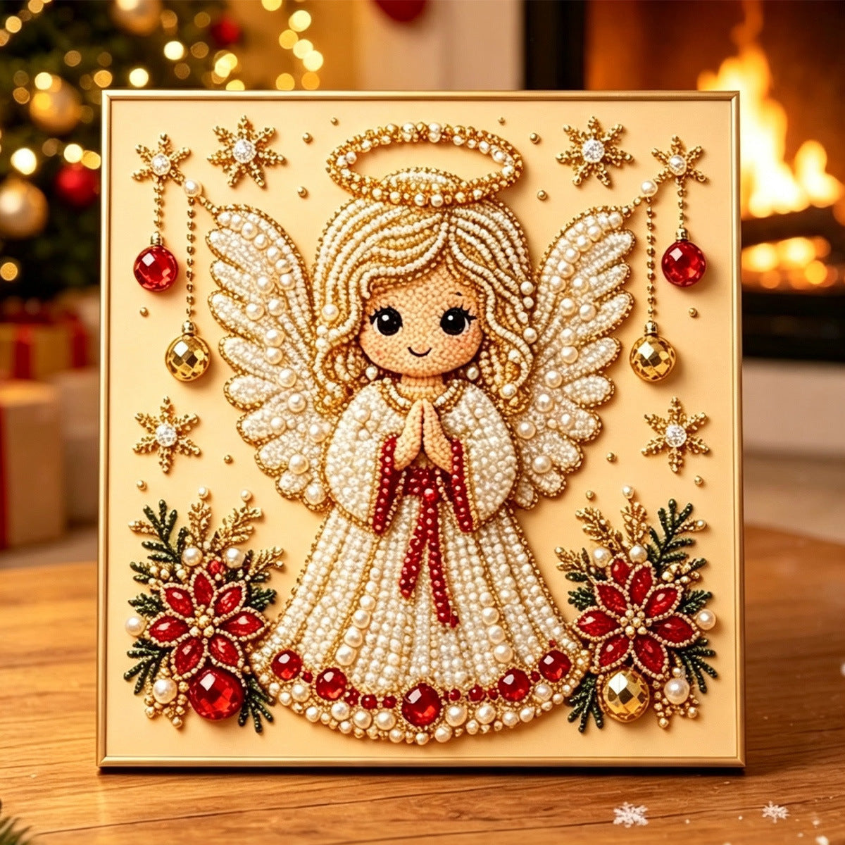 🔥 ANKSTYVAS KALĖDŲ IŠPARDAVIMAS 49% NUOLAIDA 🎄 Šventinis "pasidaryk pats" deimantų perlų tapybos meno rinkinys