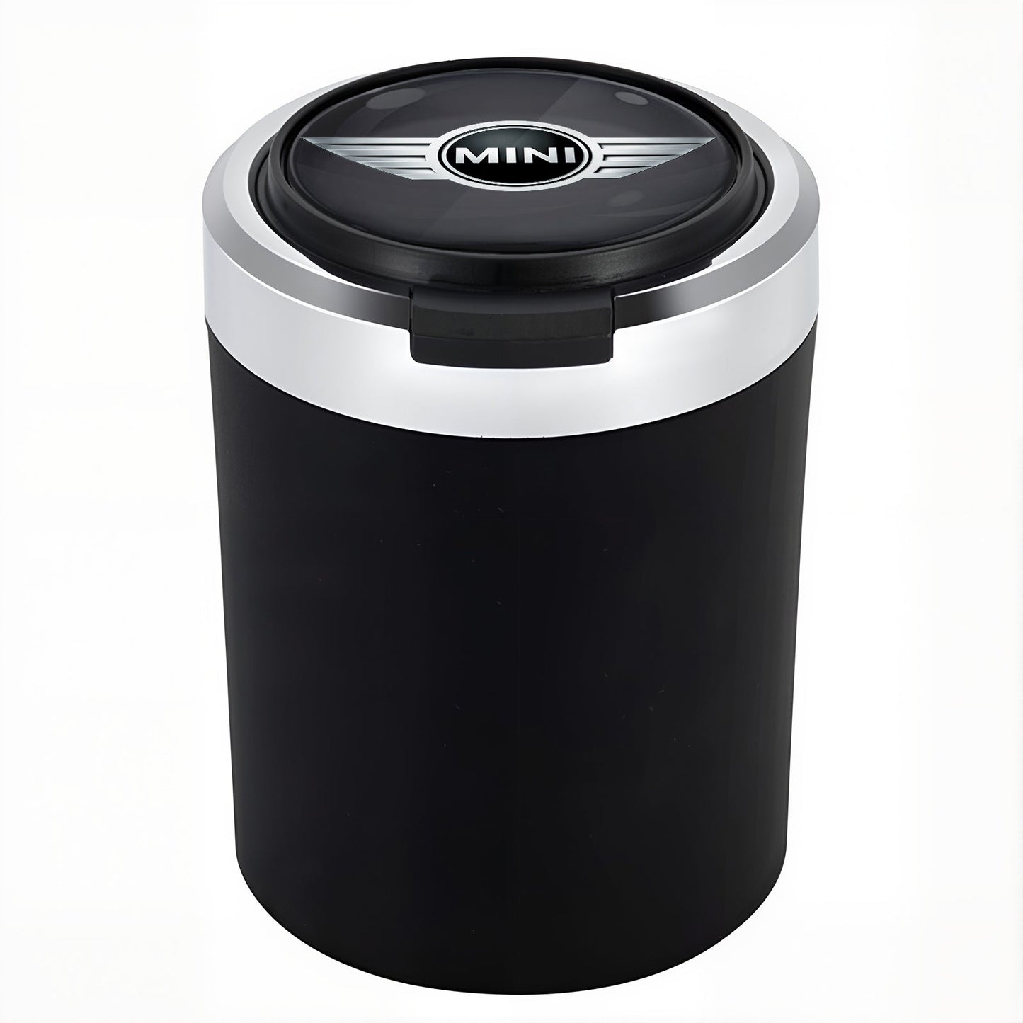 Woyuosn bedūmė nerūdijančio plieno LED automobilinė peleninė