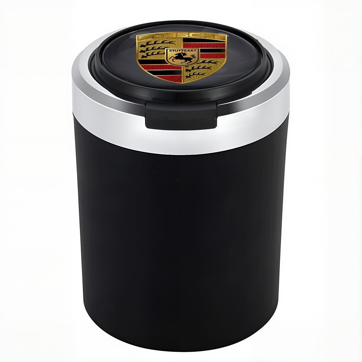 Woyuosn bedūmė nerūdijančio plieno LED automobilinė peleninė