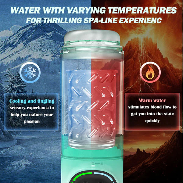 😍Heaven“ – 5 viename automatinis vyriškas masturbatorius ir penio siurbimo pompa 🎁