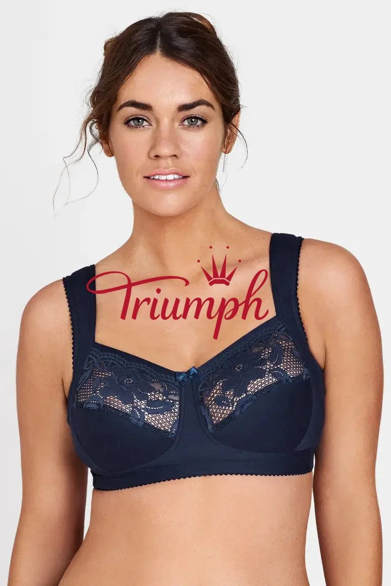 Triumph--4 sztuki (75B-115F) 💝 Biustonosz z koronką