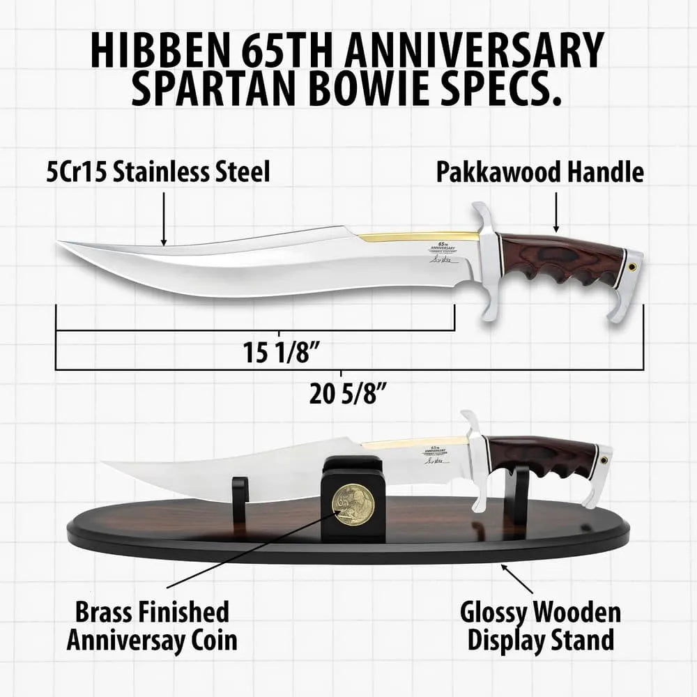 Hibbenas Spartan Bowie – 65. Jubiliejus