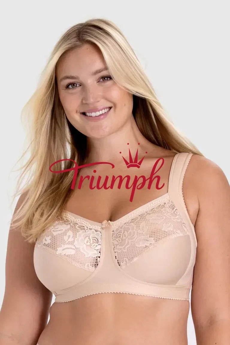 „Triumph“ – 4 vnt. pakuotė (75A-115F) 💝 Nėriniuota liemenėlė