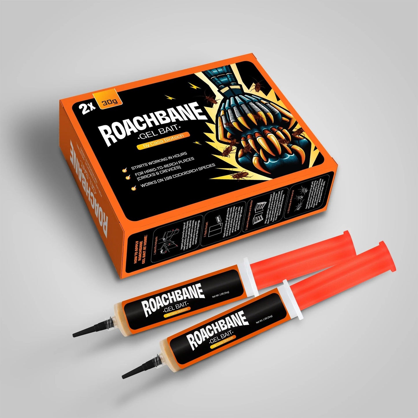 🔥Išpardavimas 49% nuolaida🔥RoachBane Gel Masalas (nauja patobulinta formulė)