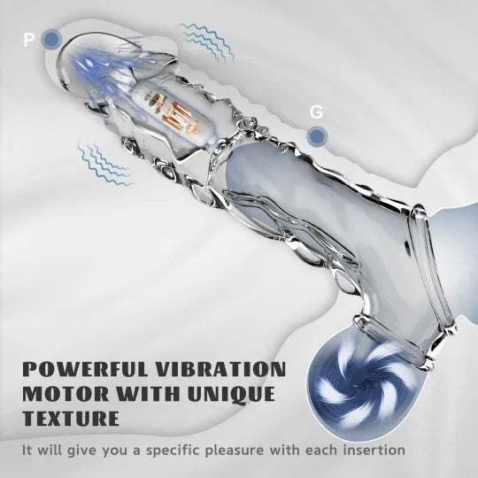 🔥🎁 2026 HOT Deal 💥 daugkartinio naudojimo varpos prailginimo vibratorius – padaro jus ilgesnius, sunkesnius ir nesustabdomus 😍