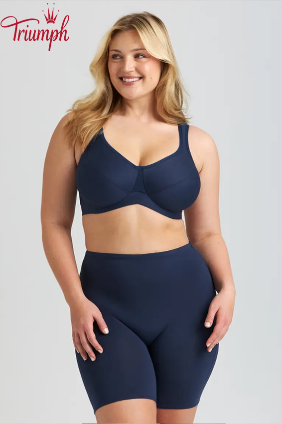 Triumph - (4 vnt.) Medvilninė liemenėlė su lankeliais